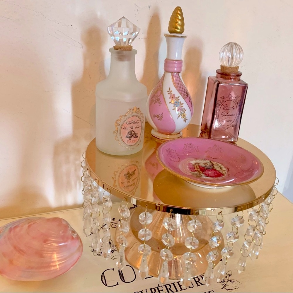 Vintage Victorian rococo vanity collection